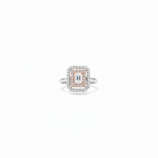 Octagon Precious Diamond ring