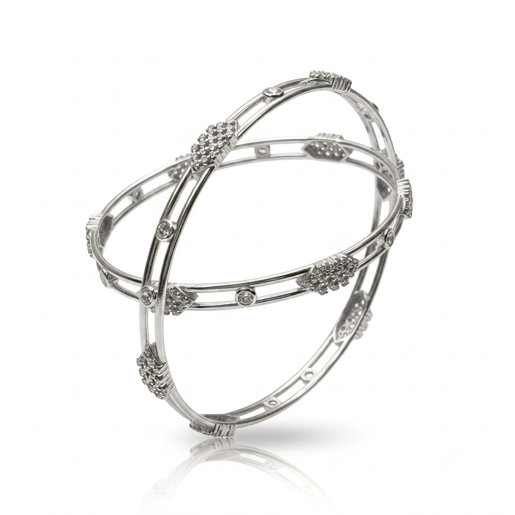 Eternal Stone Bangles (Pair)