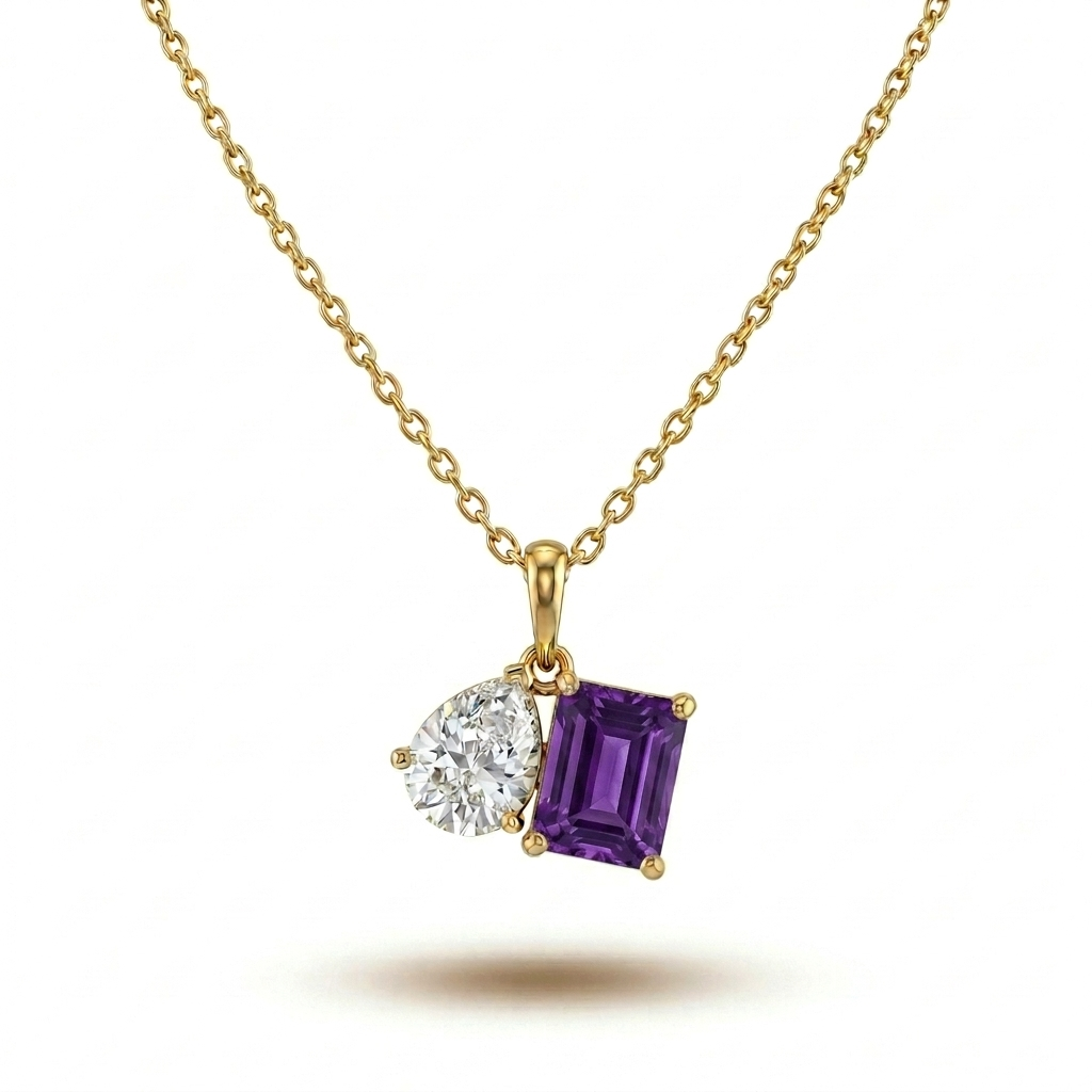 Gemstone Toi Et Moi Chain