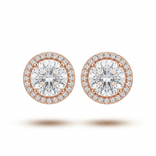 Detachable Earrings - 2 carats