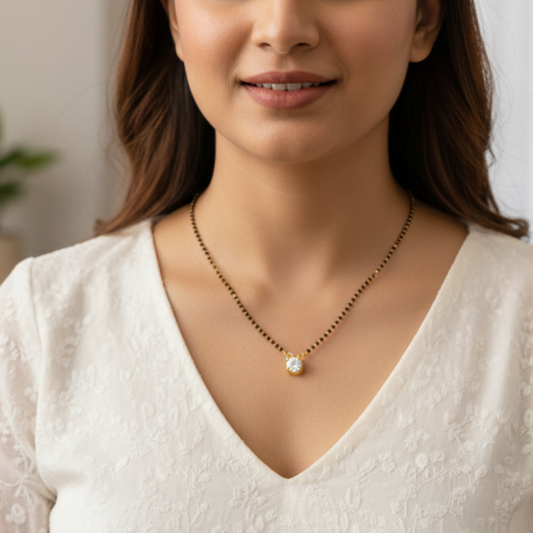 Solitaire Mangalsutra