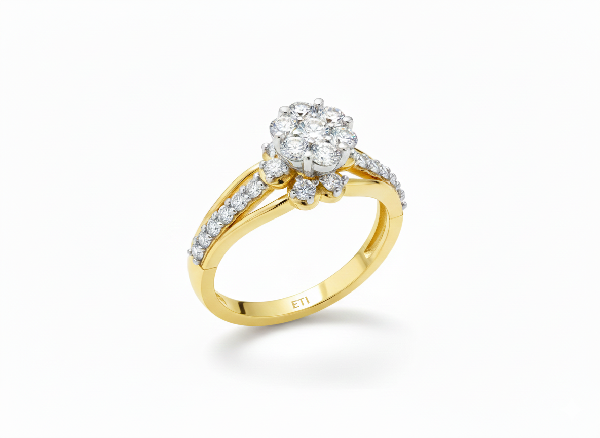 Precious Floral Ring