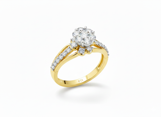 Precious Floral Ring