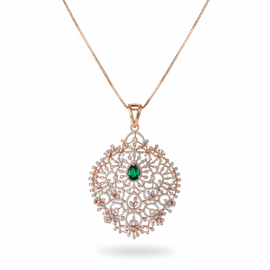 Swadha Floral Pendant
