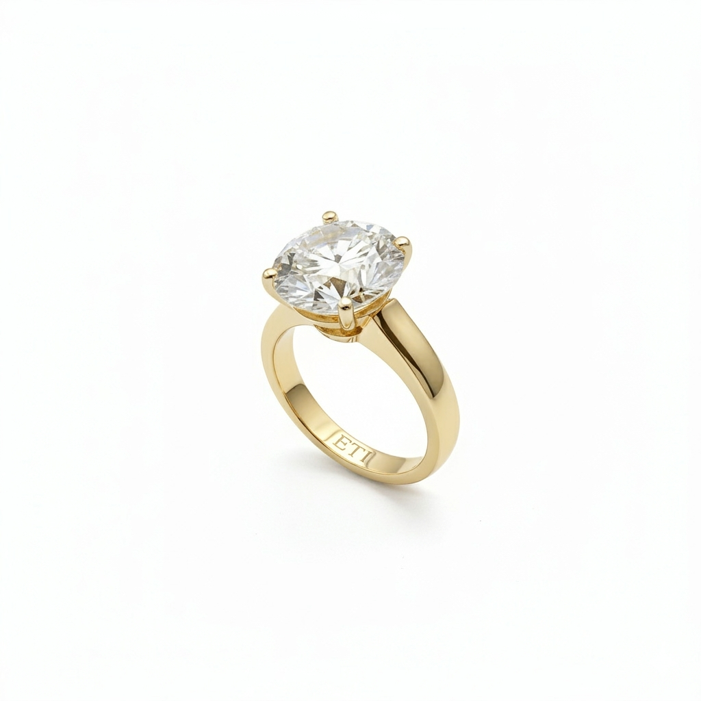 Luxe Solitaire Ring