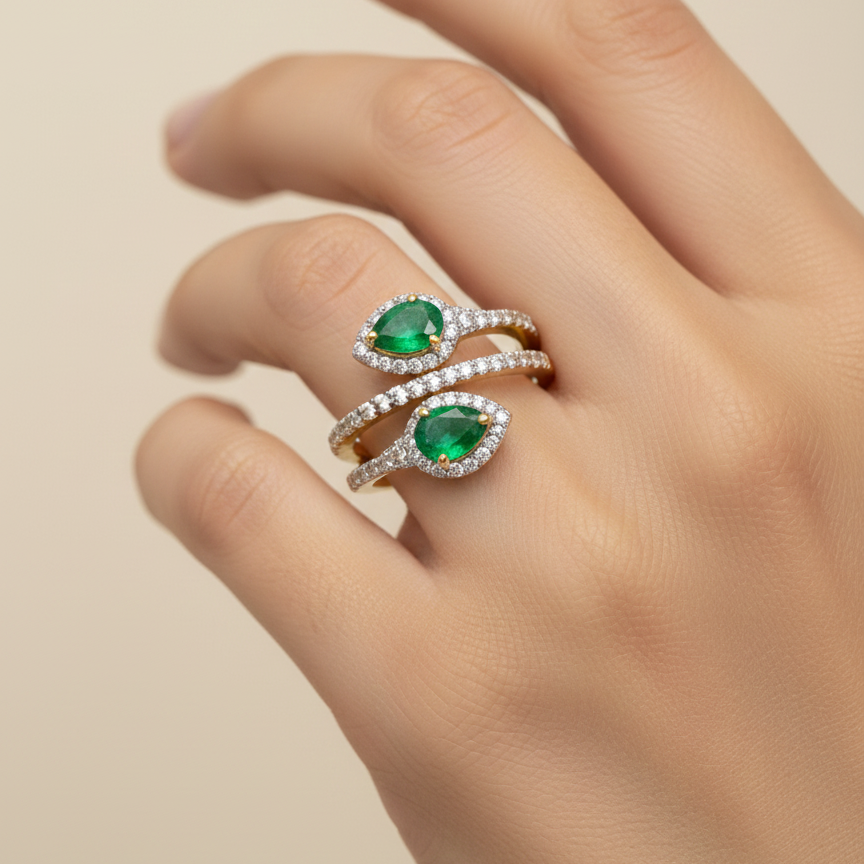 Emerald Luxe Ring