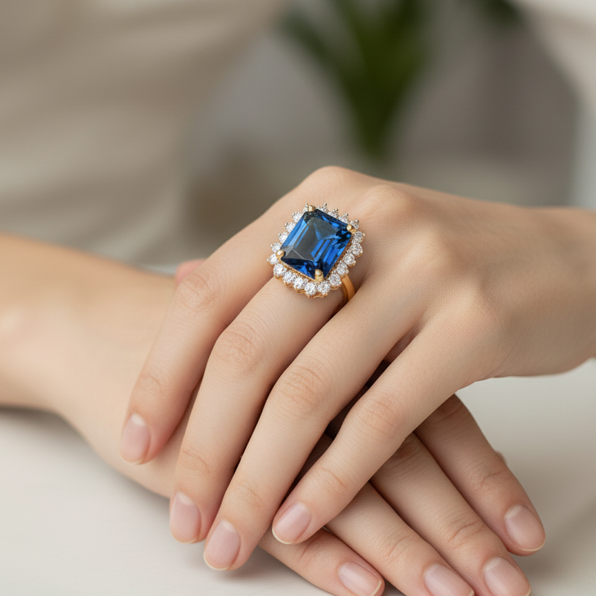 Serenity Sapphire Ring