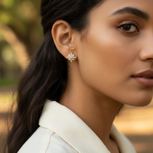 Diamond Stud Earrings