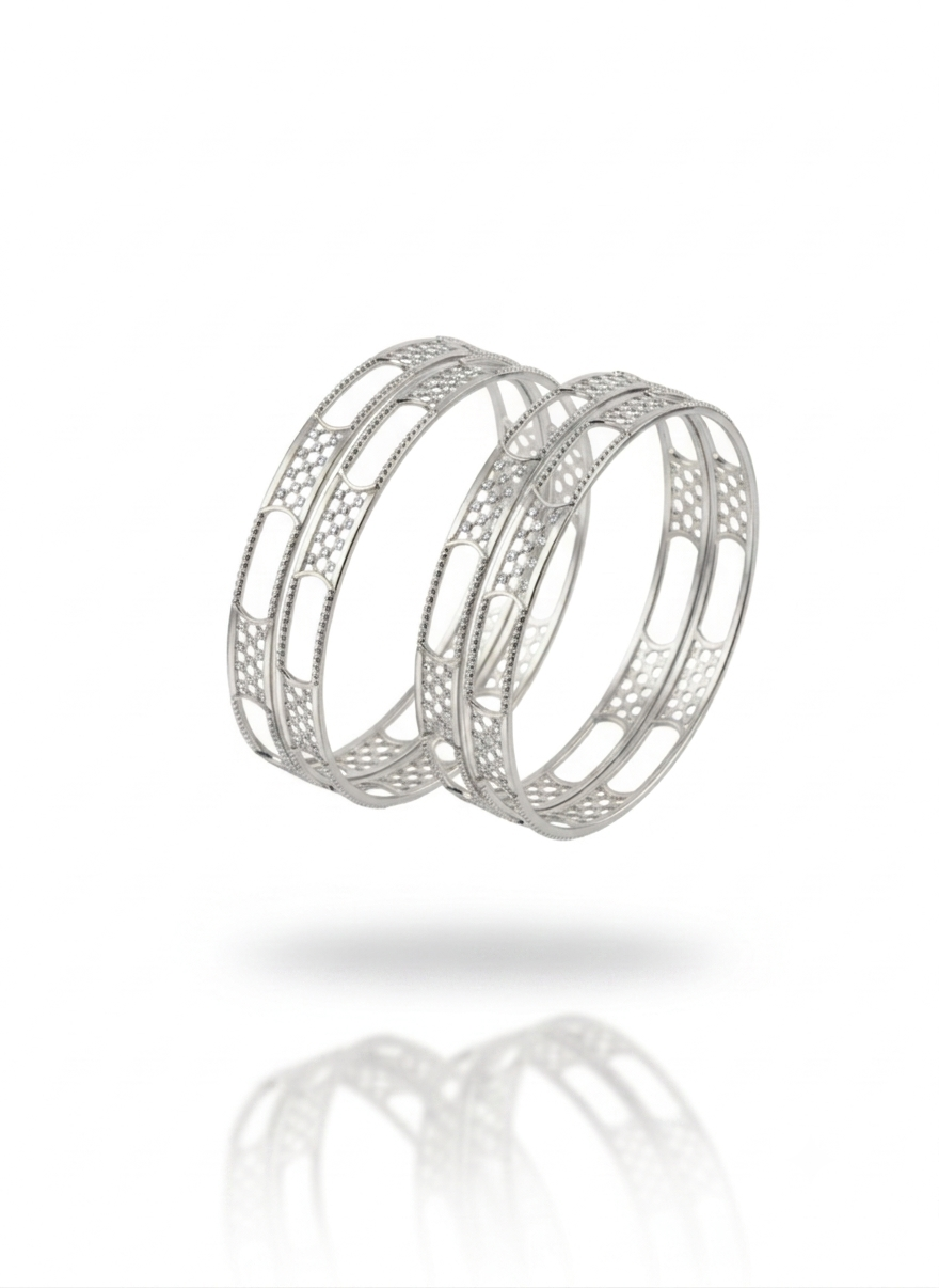 Golden Radiance Bangles Pair