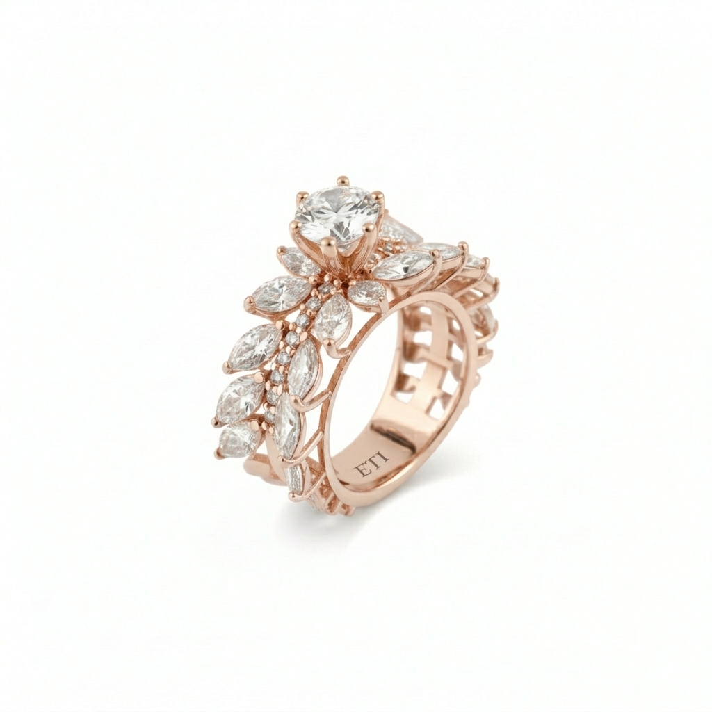Marquise Majestic Solitaire Ring