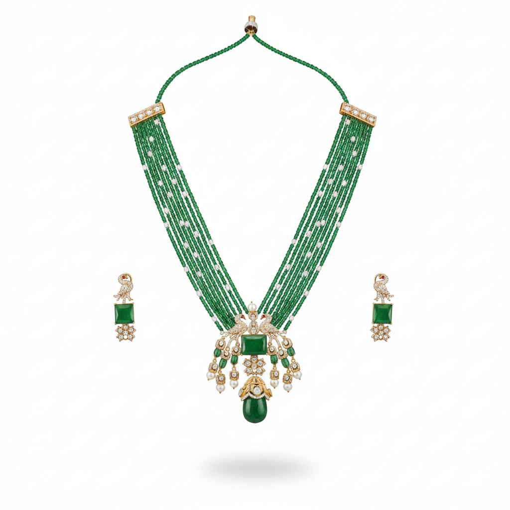 The Mayur Moissanite Necklace