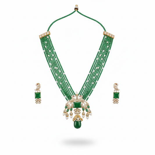 The Mayur Moissanite Necklace