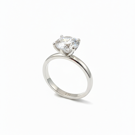 Classic Solitaire Ring (2 carats)