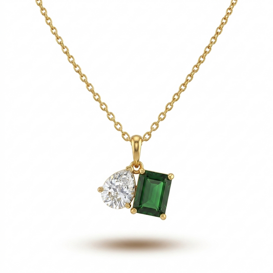 Gemstone Toi Et Moi Chain