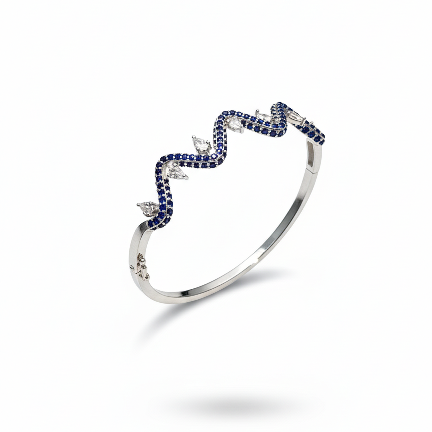 Sapphire Serpent Bracelet