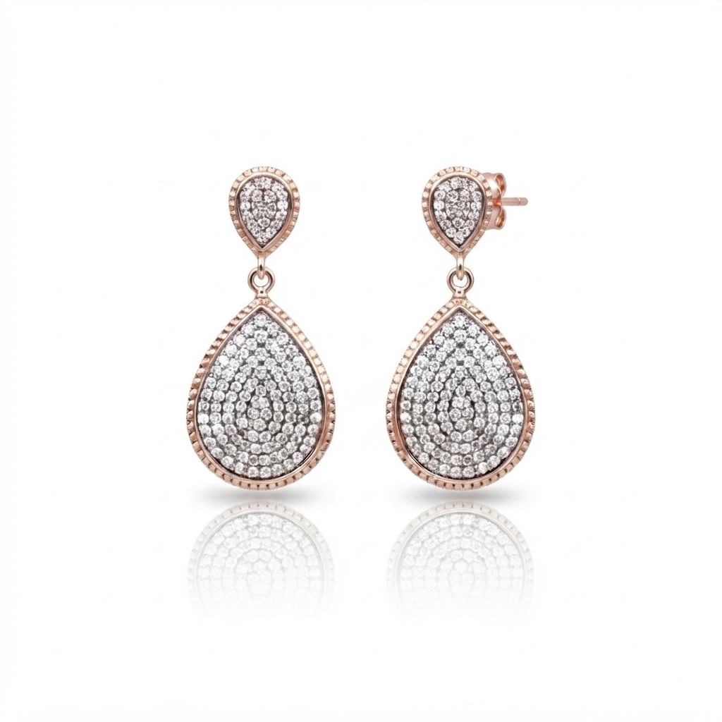 Pear Romance Earrings