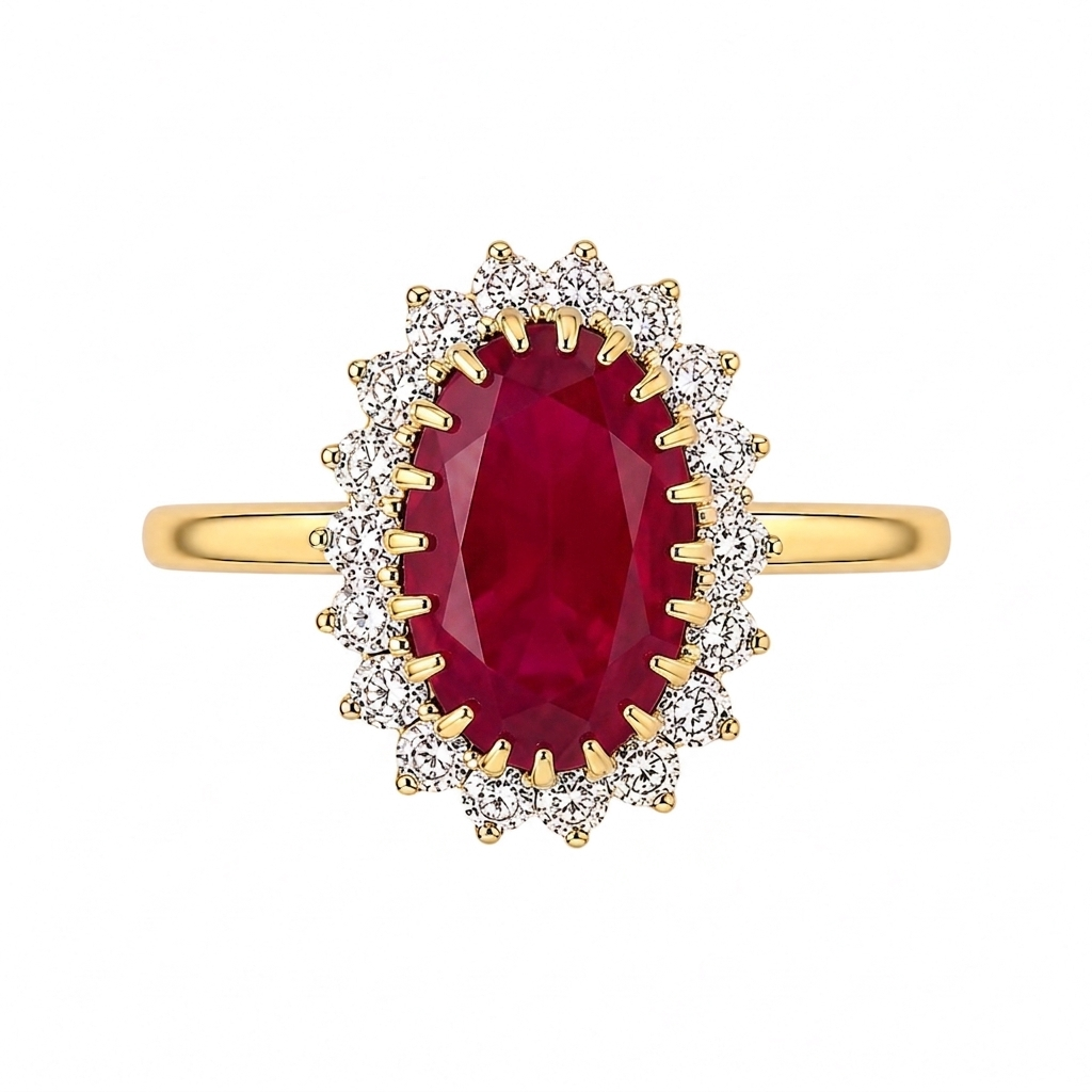 Oval Diana Ring