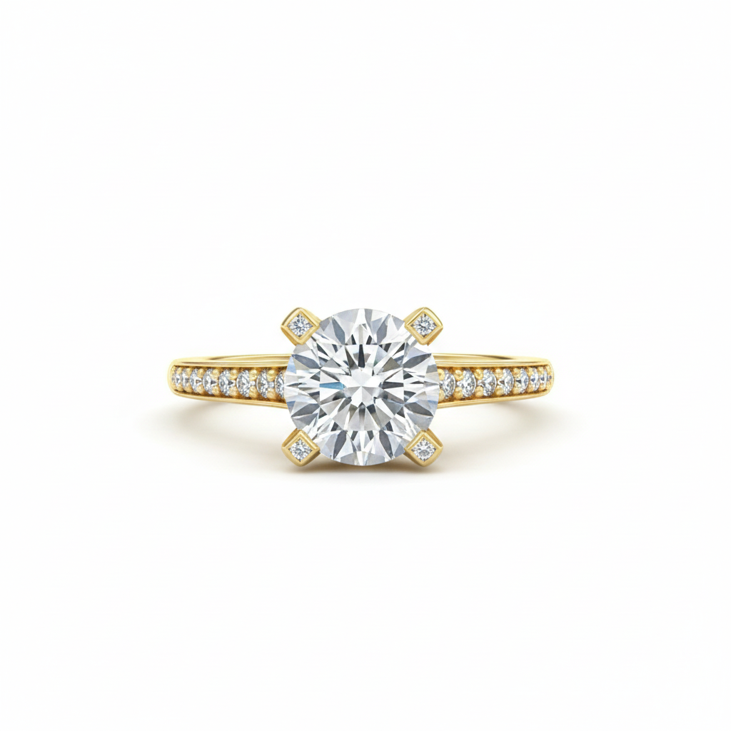 Ish Solitaire Ring