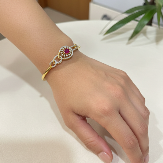 Ruby Radiance Bracelet