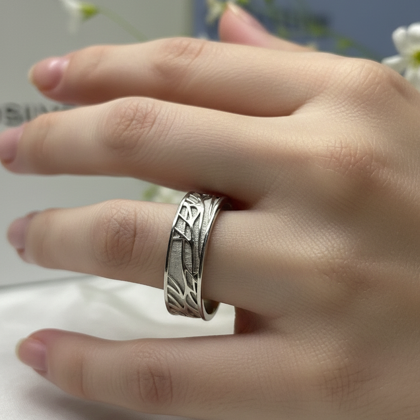 Shruti's Branches Ring