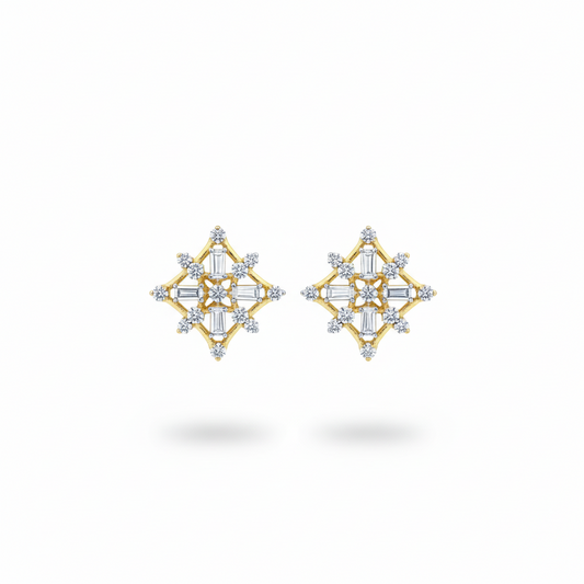 Diamond Stud Earrings