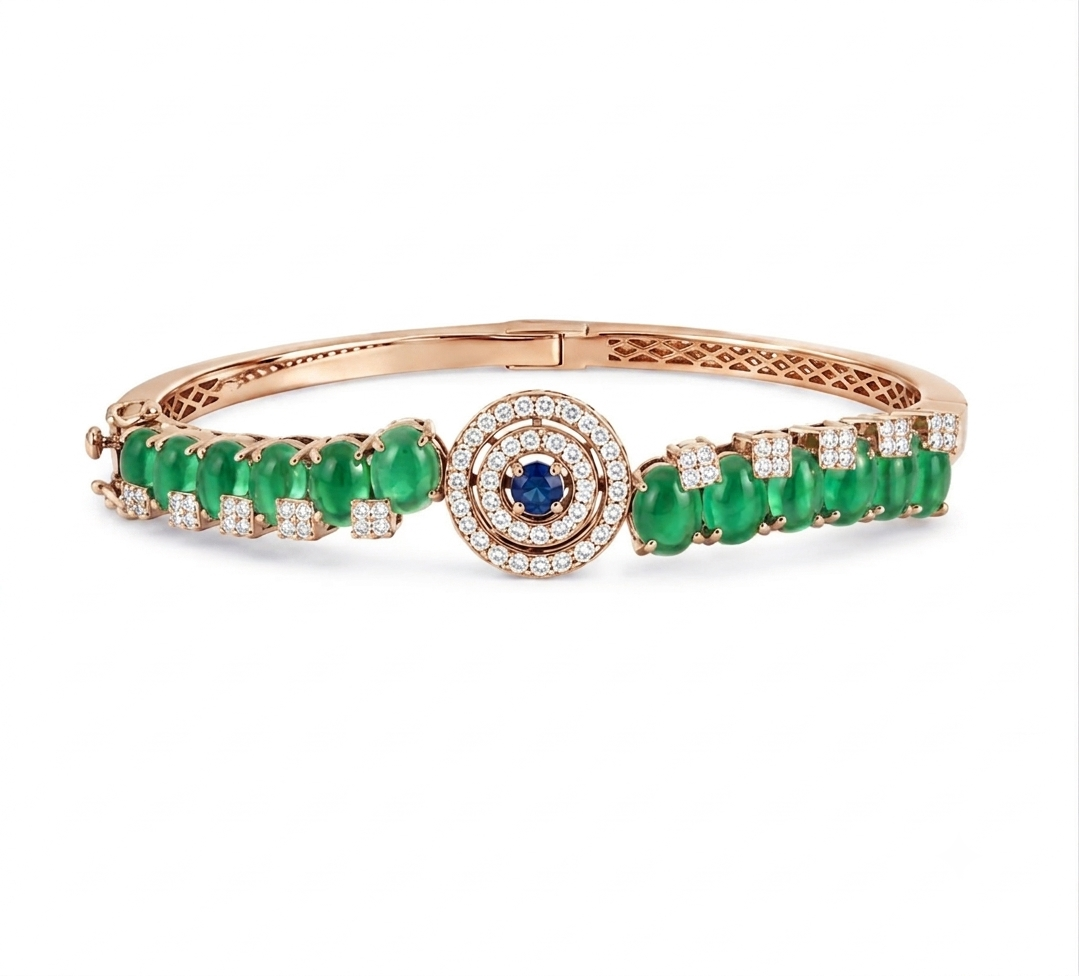 Rajwada Emerald bracelet