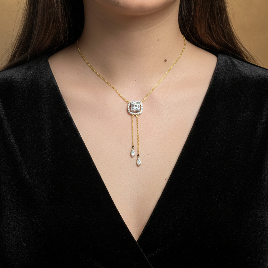 Lariat Mangalsutra Chain