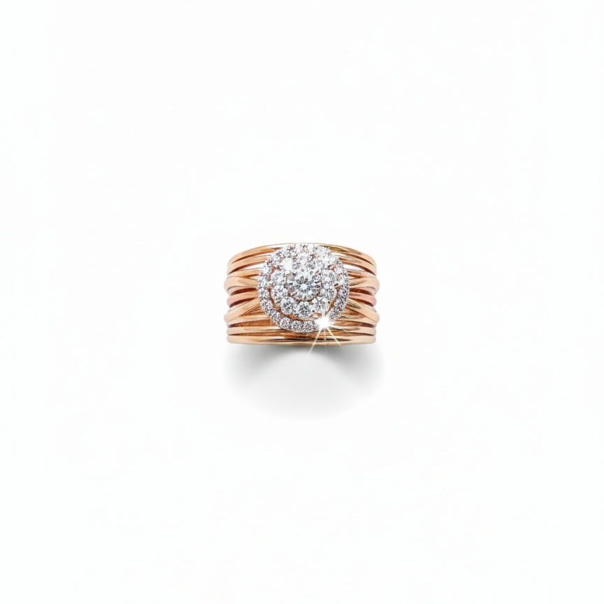 Diamond on the Top Ring