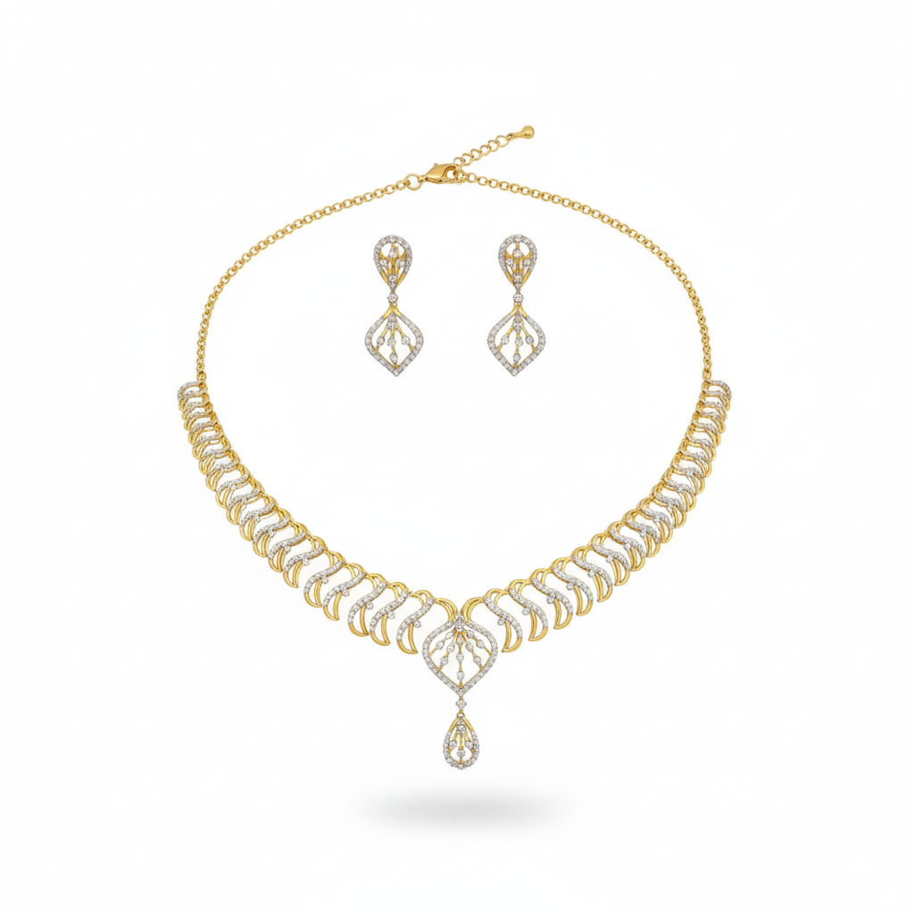 Elegant Tear Drop Necklace