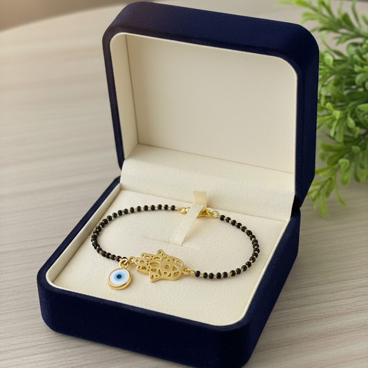 Hamsa Mangalsutra Bracelet