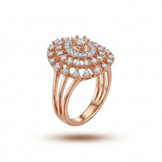 Diamond Trillion Ring