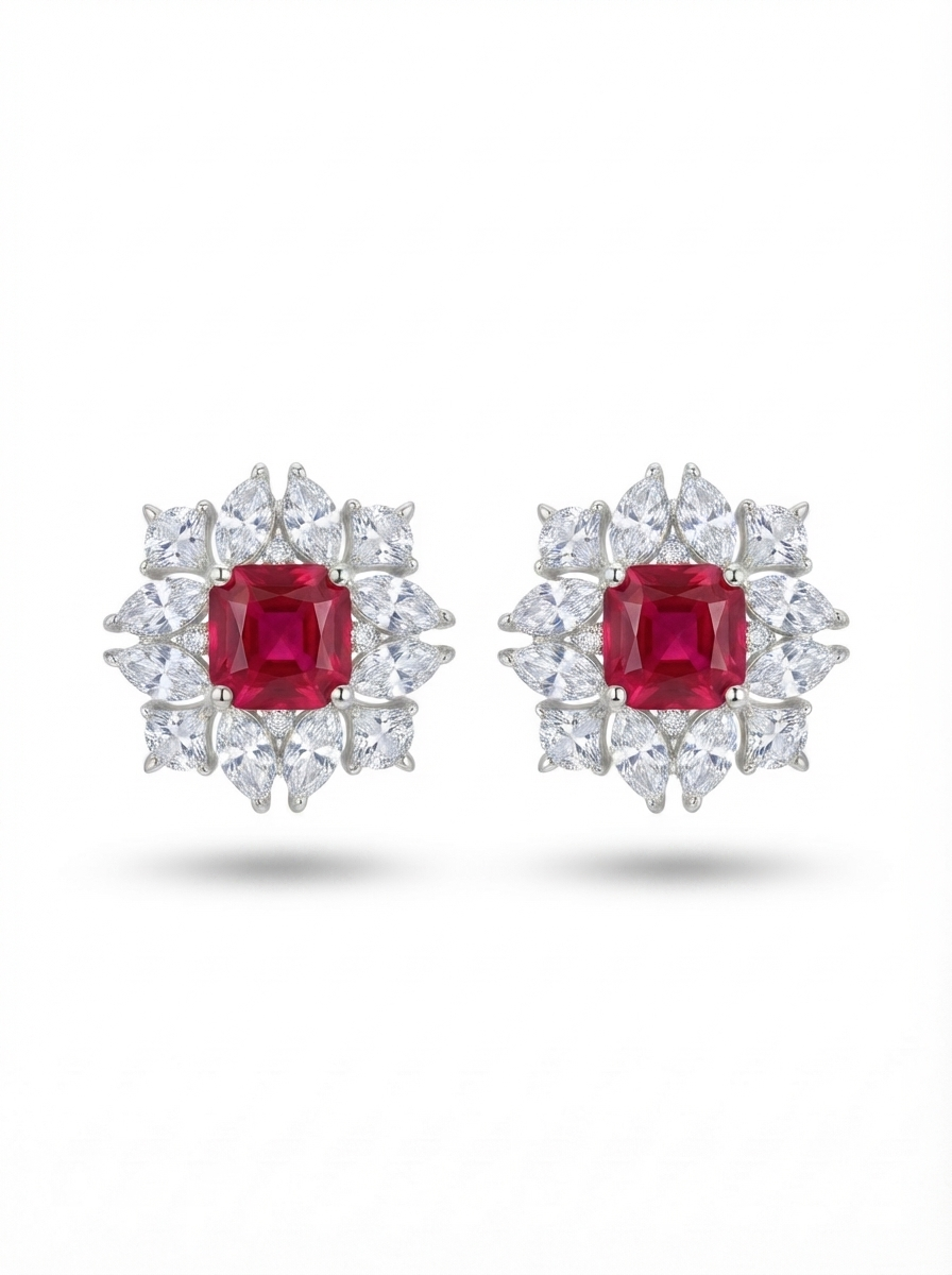 Raani Ruby Studs