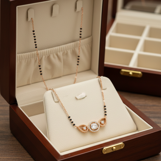 Oval Pear Mangalsutra