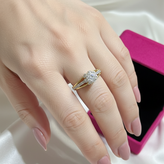 Precious Floral Ring