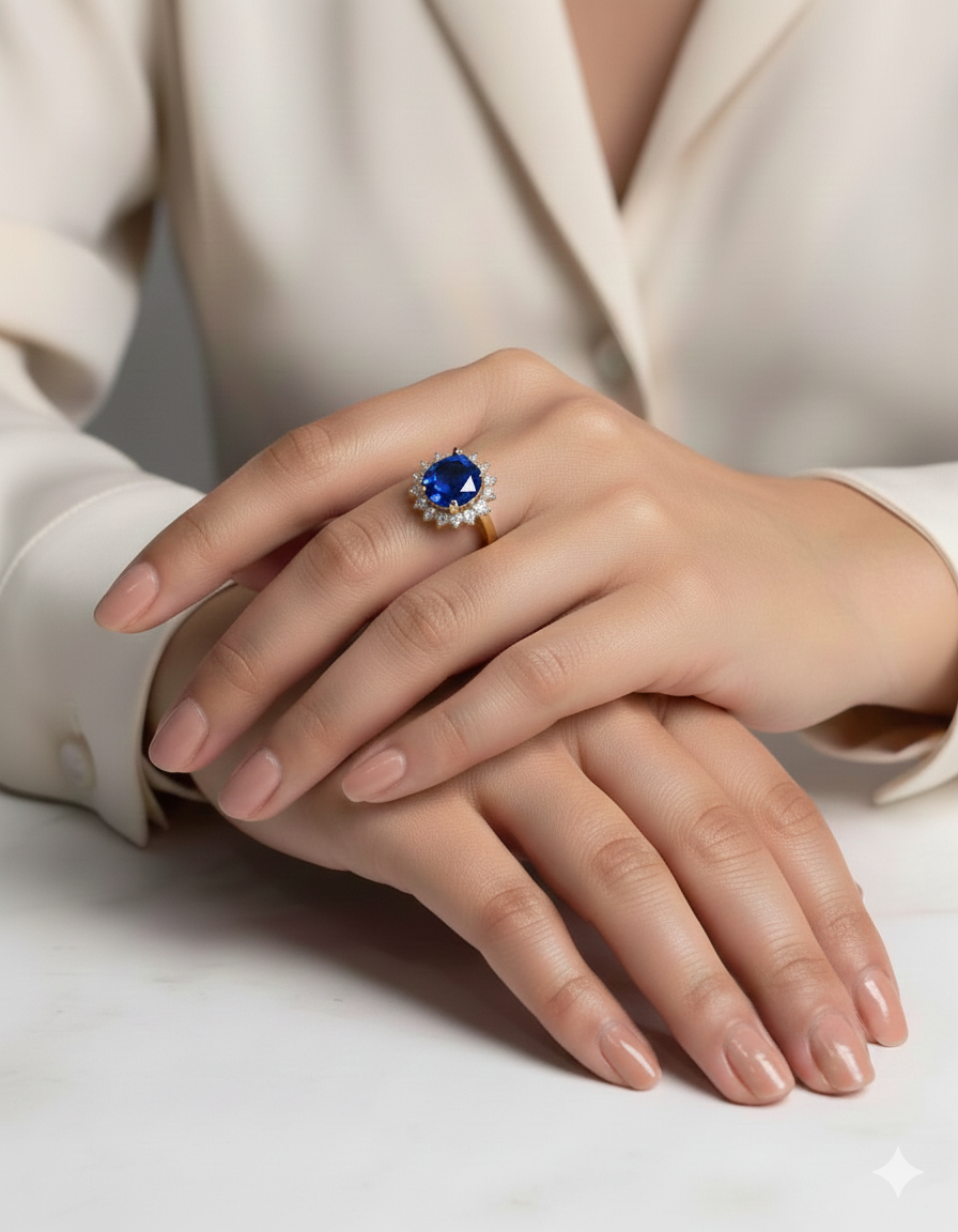Round Diana Ring