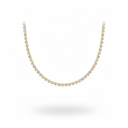 Diamond Line Necklace