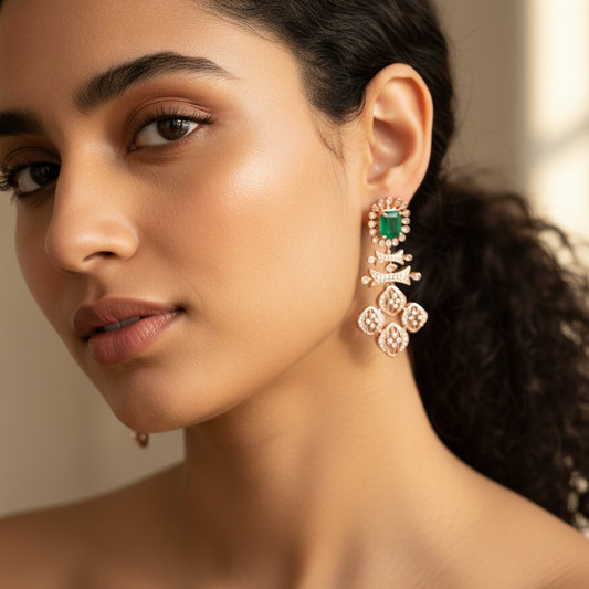 Emerald Earrings