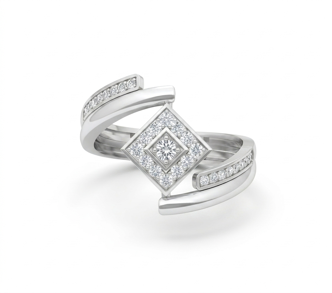 Majestic Square Ring