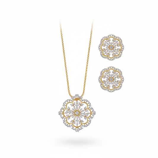 Pendant Set with Chain