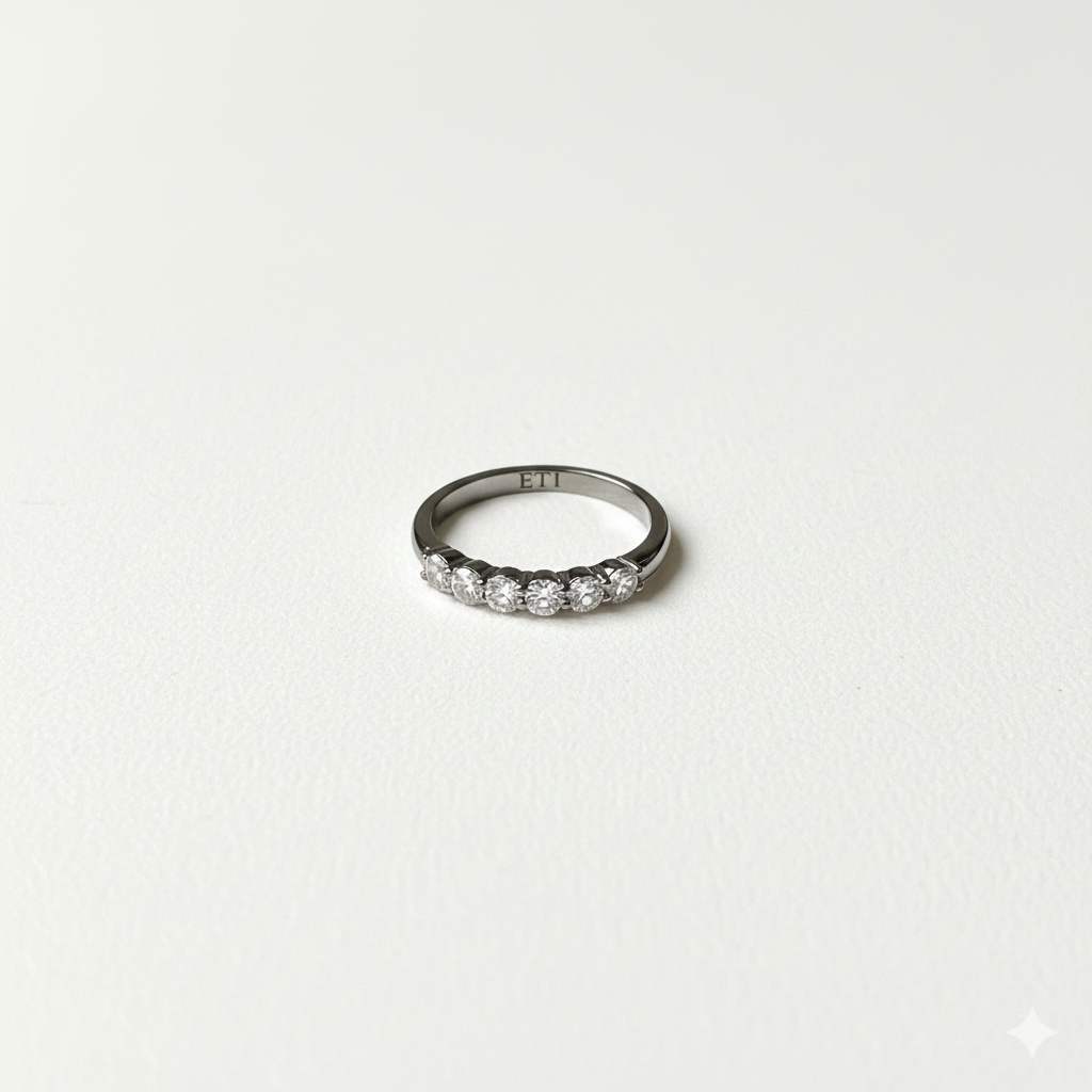 Tiff Diamond Band Ring