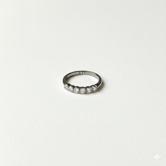 Tiff Diamond Band Ring