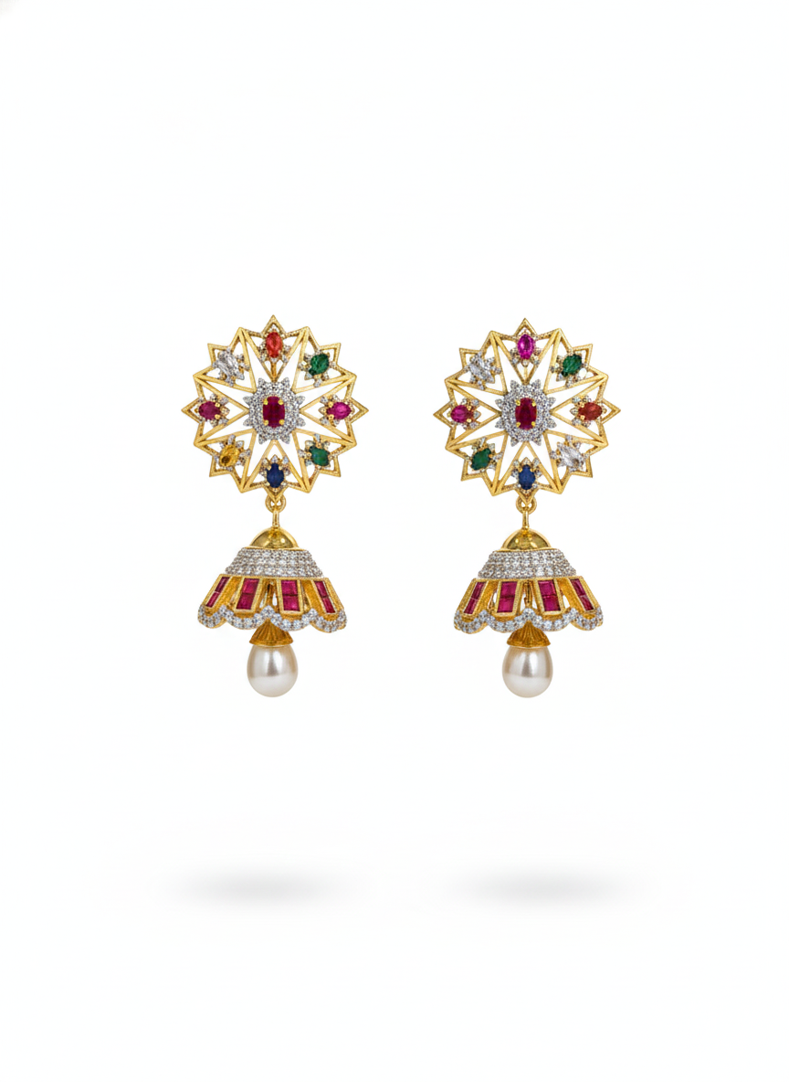 Navratna Jhumka