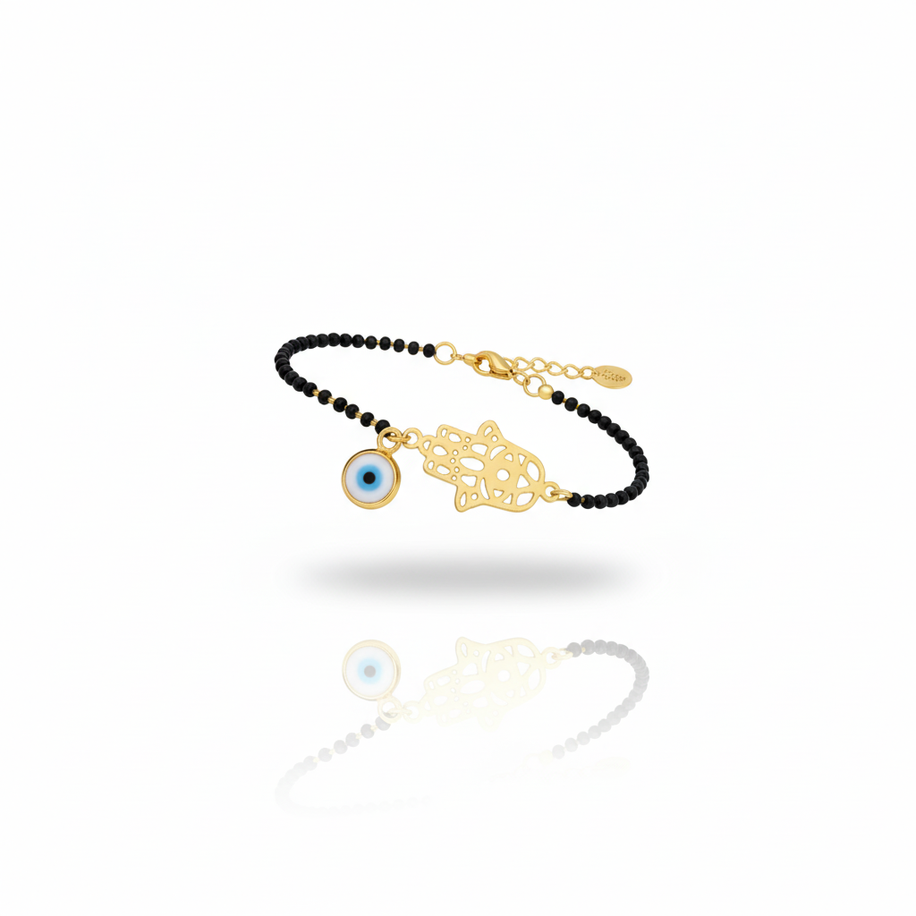 Hamsa Mangalsutra Bracelet