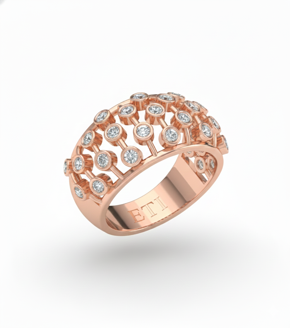 Diamond Bezel Ring