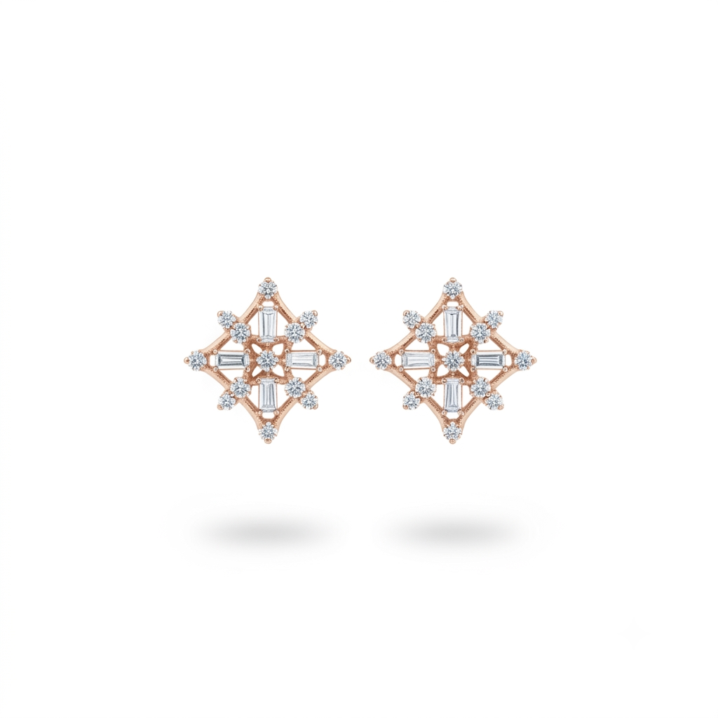 Diamond Stud Earrings