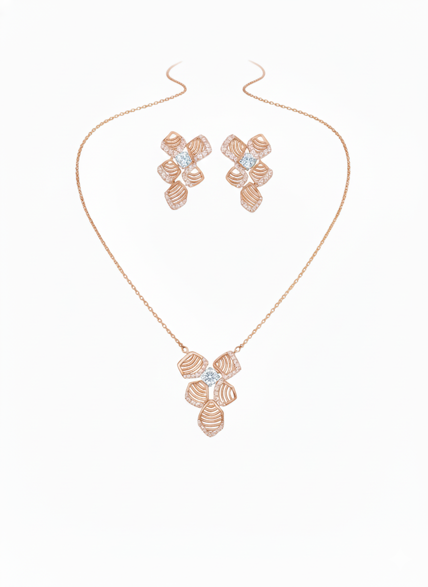 Petal Glow Pendant Set