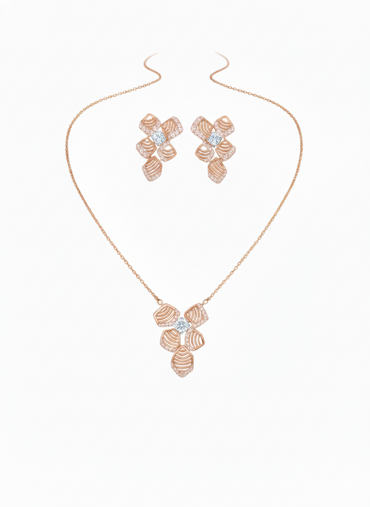 Petal Glow Pendant Set