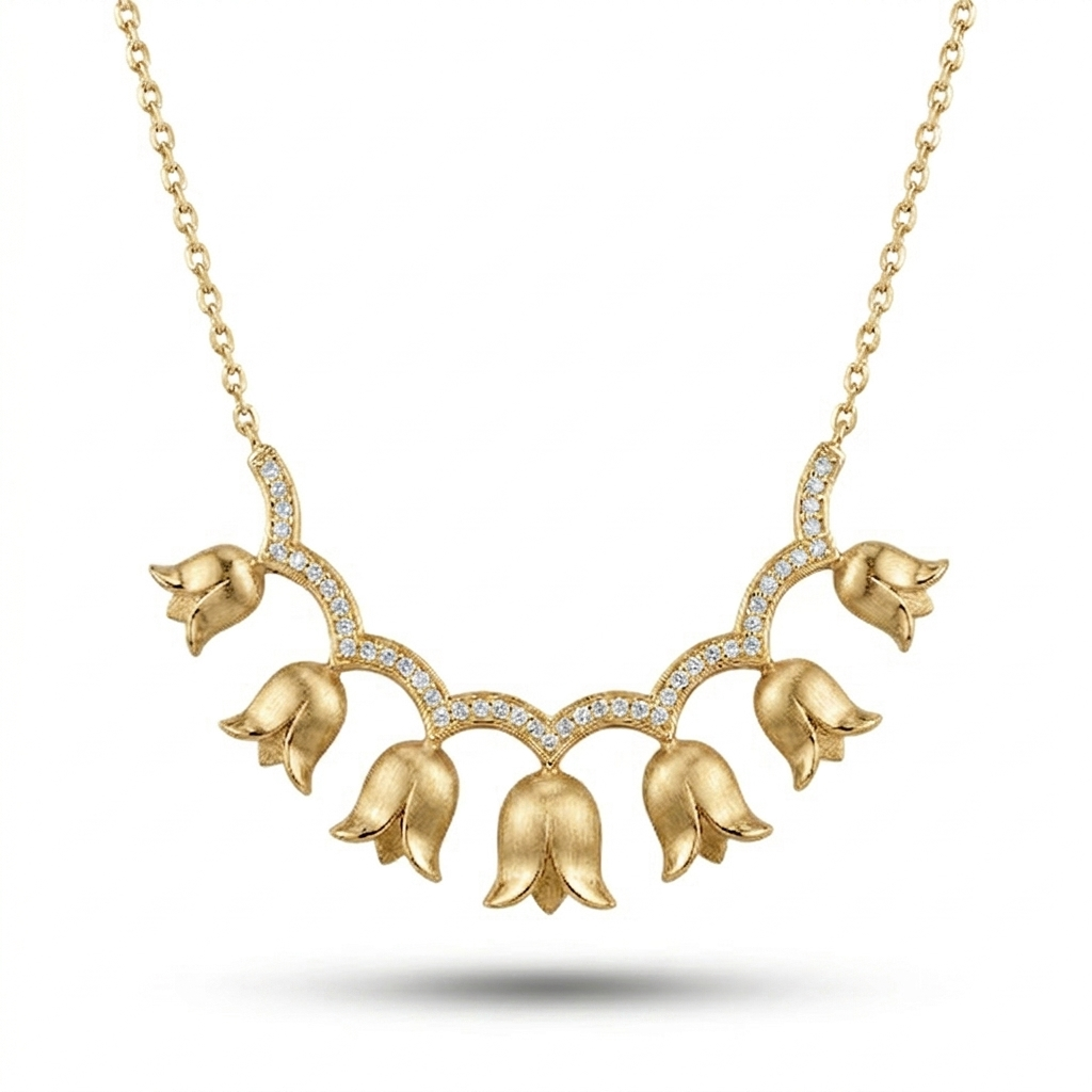 Lotus Pendant Chain
