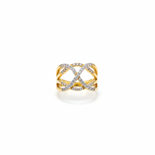 Swirl Band Ring