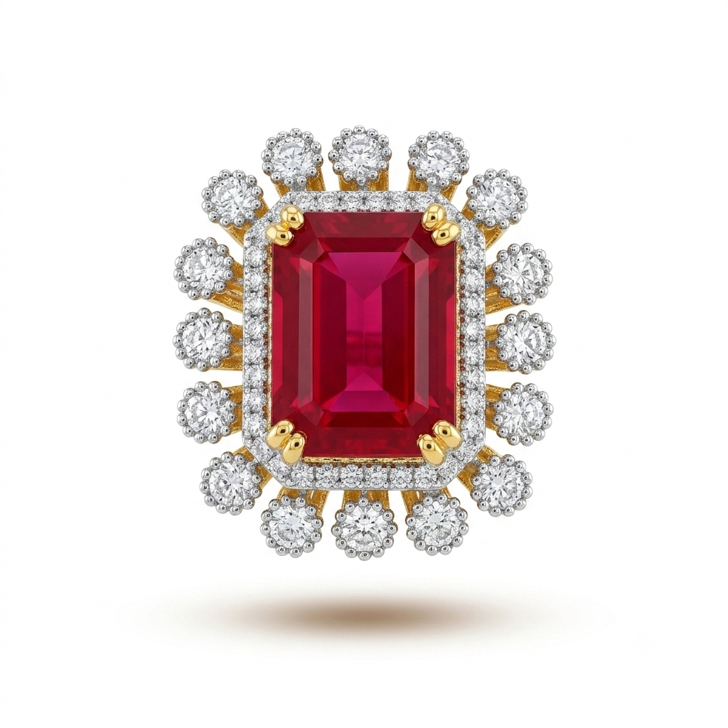 Bird Ruby Ring